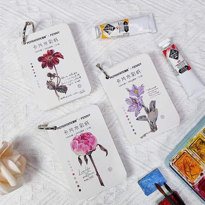POTENTATE Bookmark Watercolor  - Ink Blotter Paper recension och pris