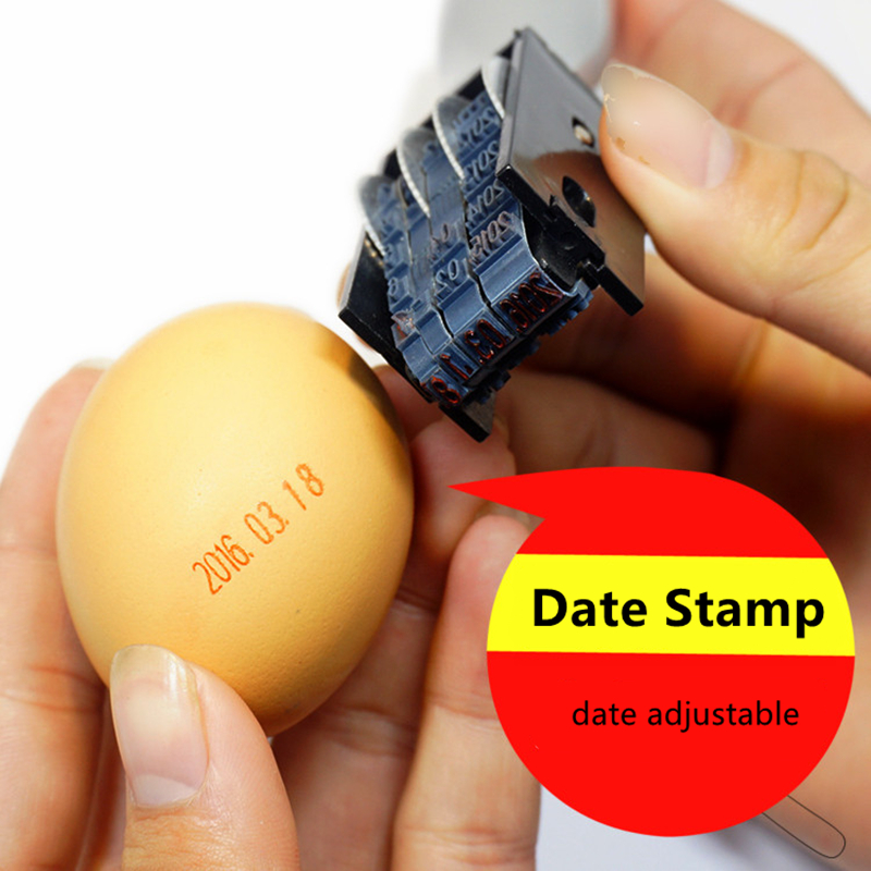 Portable Date Stamps For Egg S - Rubber Date Stamp recension och pris