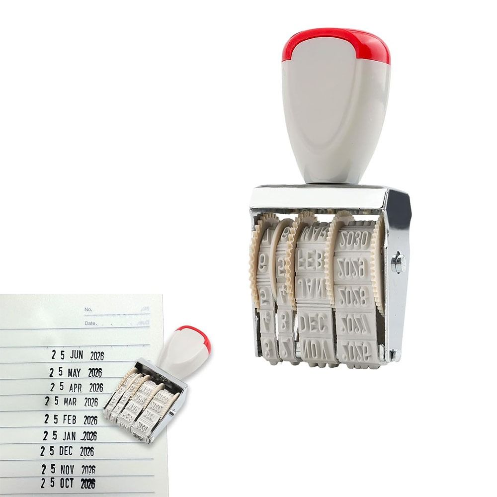 Practical Digital Date Wheel S - Rubber Date Stamp recension och pris